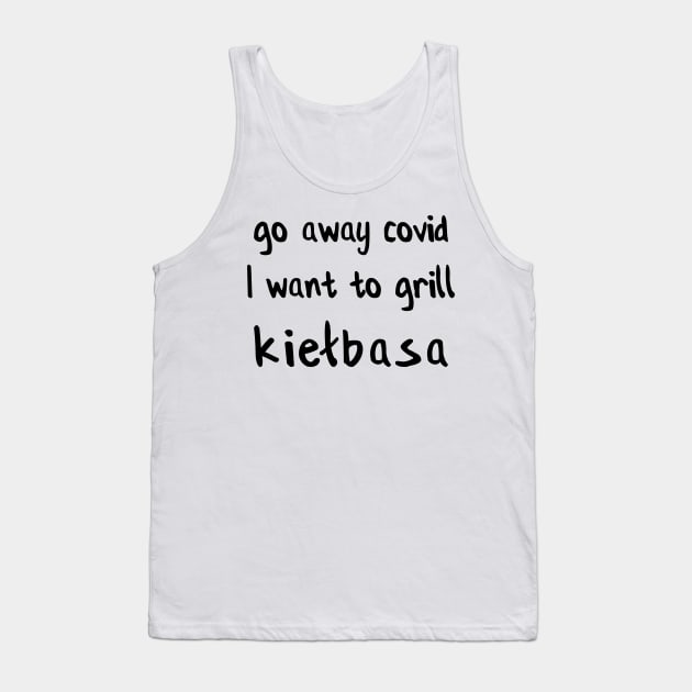 grill kiełbasa - Polish design against covid Tank Top by Slavstuff